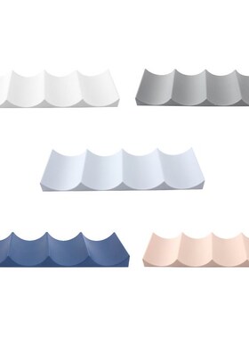 Wine Bottle Rack Plastic Beverage Storage Holder Anti-Slip W