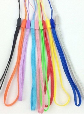 100pcs/lot wrist hand cell phone mobile chain straps keychai