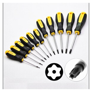 1PC Torx T5 T6 T7 T8 T9 T10 T15 T20 T25 T27 T30 Screwdriver