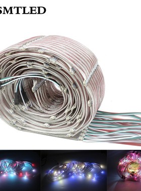 50-500pcs  DC5V WS2812B Pre-soldered on Heatsink 5050 RGB Ad