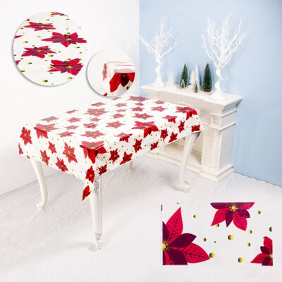 2021 New Year Table Decorations Christmas Disposable Tablecl