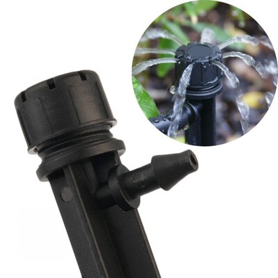 50pcs 360 Degree Adjustable Water Flow Irrigation Drippers S