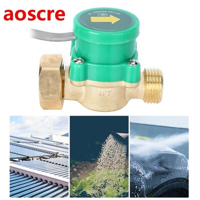 HT-120 6-4  220V Water Pump Flow Sensor Pipeline Switch G3/4