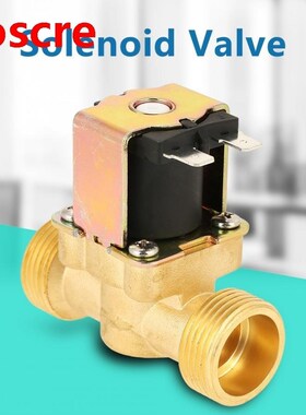 DC12V 300mA G3/4 Normal Closed Brass Electric Solenoid Valve