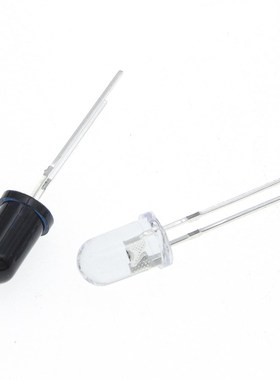 100pairs=200pcs 5mm 940nm LEDs infrared emitter and IR recei