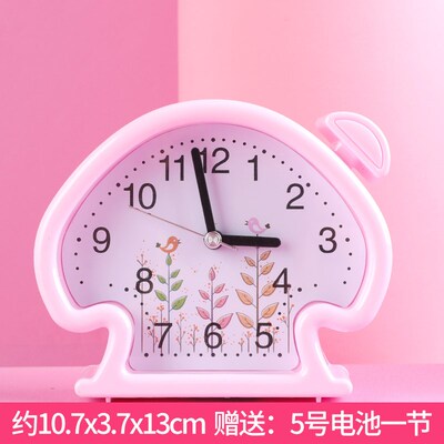 Alarm clock students with cute cartoon alarm for children