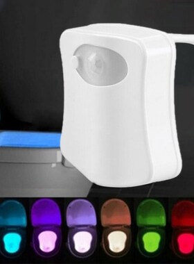 LED Luminaria WC Toilet Hanging Backlight Plastic Smart Body