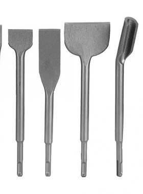 6pcs Rotatory Hammer SDS Plus Drill Chisel Set Concrete Wall