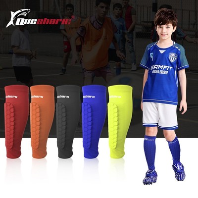 Queshark Kids Soccer Shin Guards Children Crashproof Footba