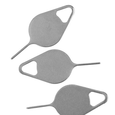 10pcs Sim Card Tray Removal Eject Pin Key Tool Stainless Ste