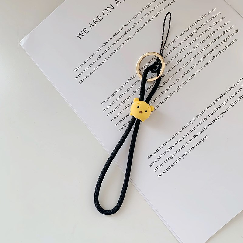 Cartoon mobile phone hang rope cute wrist straps for women