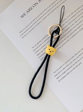 Cartoon mobile phone hang rope cute wrist straps for women