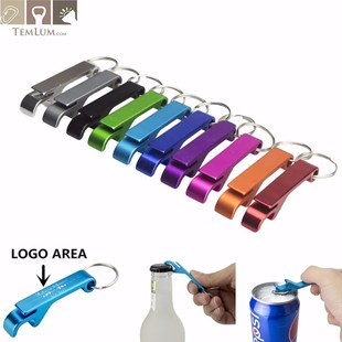 4 in 1 Bottle Opener Keychain Pocket Aluminum Beer Opener ca