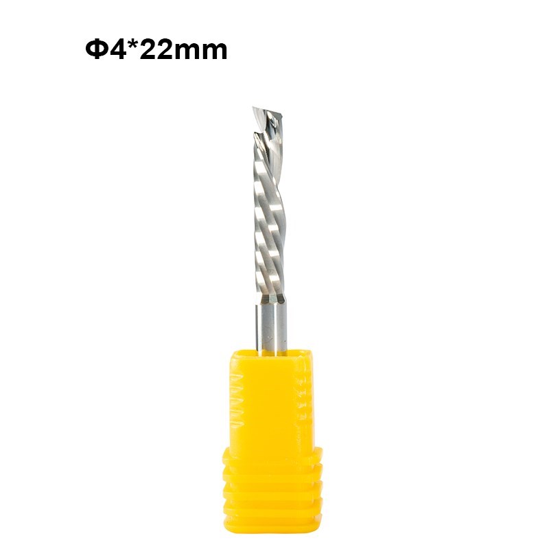 5pc 3A Up Down Cutter 4mm CEL 17mm 22mm Solid Carbide CNC En