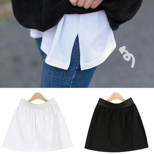 Adjustable Layering Fake Top Mini Skirt Shirt Extender Fashi