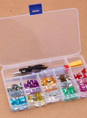 100pcs Micro Auto Car Mini Blade Fuses Assortment Kit with B