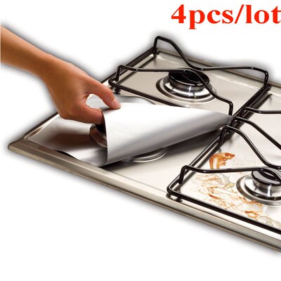 4pcs/lot Kitchen Accessories tensils Stove Protector Cover L