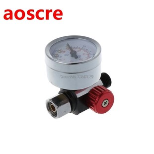 Paint Spray Gun Air Pressure Regulator Controller Compatible