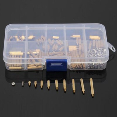 270pcs M2 Standoff Screws Male to Female Standoff Nuts Assor