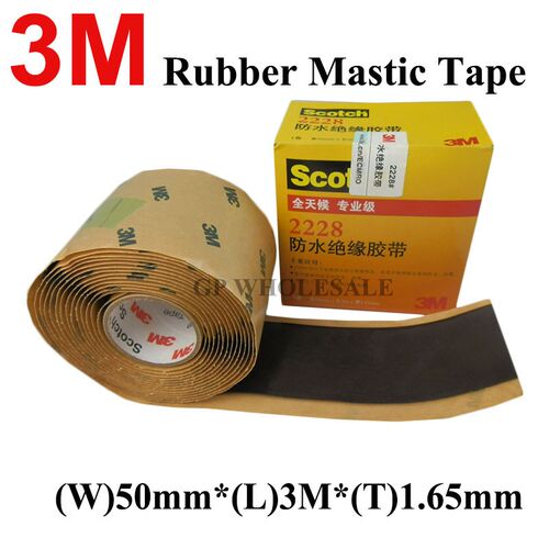 3M 2228# Rubber Mastic Tape, Electrical Insulation Tape, Sel