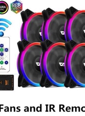 Aigo  Authentic DR12-Pro Computer Cooler Cooling RGB Fans Co
