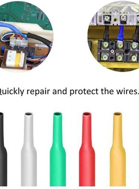 100Pcs /set Useful Car Electrical Cable Tube Kits Heat Shrin