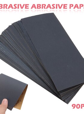 90Sheets/set 120-5000 Grits Dry Wet Sandpaper Sand Paper She