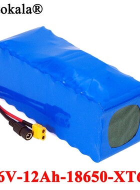 36V 10Ah 500W 18650 Lithium Battery pack 10000mAh Balance ca