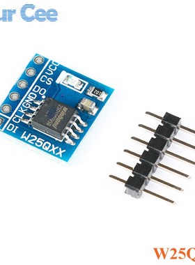 1pc W25Q128 NorFlash Storage Module 128Mbit Flash SPI Interf