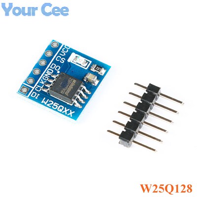 1pc W25Q128 NorFlash Storage Module 128Mbit Flash SPI Interf