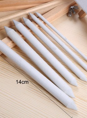 6Pcs Pastel Charcoal Blender Paper Stumps Set Tortillon Sket