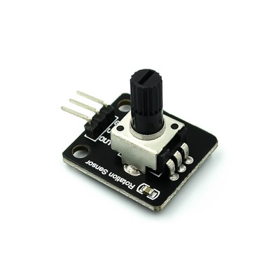 Electronic block rotary potentiometer analog knob module rot