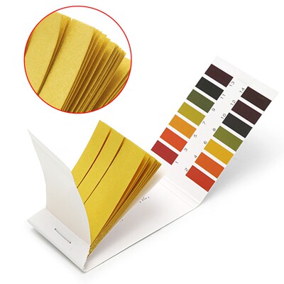 10pcs/lot 80 Strips Full pH 1-14 Test Paper Litmus Testing K