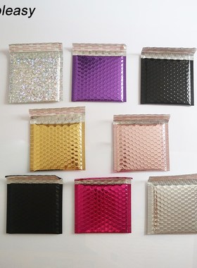10Pcs 10 Colors Small Bubble Mailers Poly Mailing Bags Shipp
