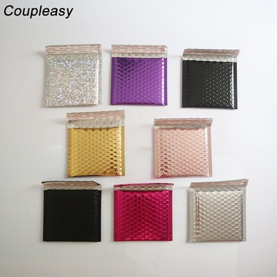 10Pcs 10 Colors Small Bubble Mailers Poly Mailing Bags Shipp