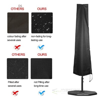 Parasol Dust Cover Waterproof Umbrella Rod Cantilever Practi