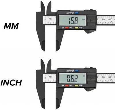 Digital Caliper 6 Inch Electronic Vernier Caliper with LCD S