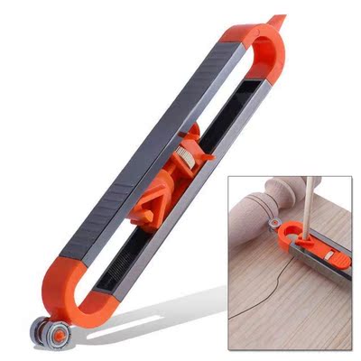 Adjustable Profile Scribing Ruler Locking Precise Contour Ga