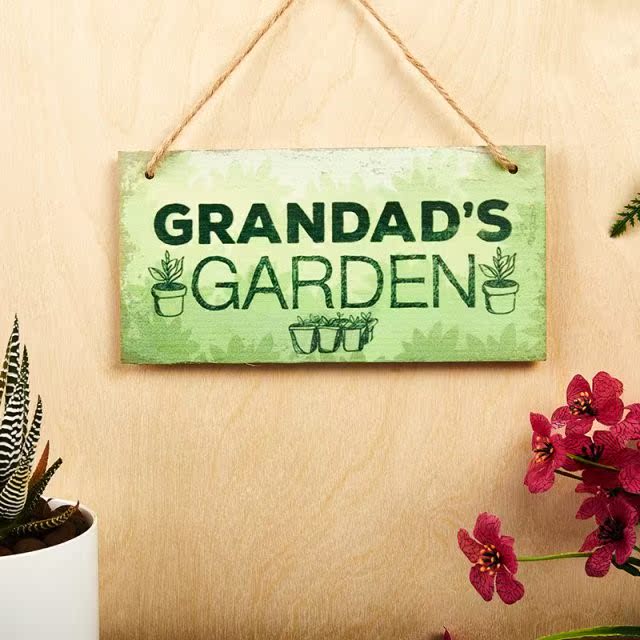 Garden Wooden Sign Decorative Plaques Friendship Wooden Pend