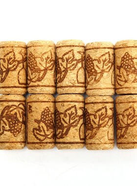 10 Pcs Wine Corks Stopper Reusable Functional Portable Seali