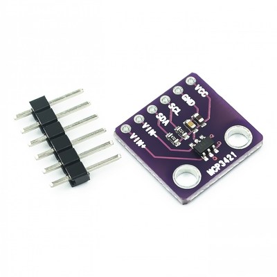MCP3421 I2C SOT23-6 delta-sigma ADC Evaluation Module Board