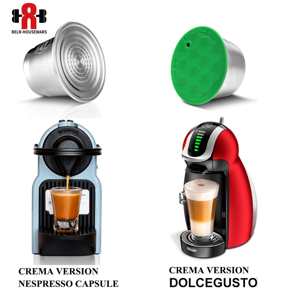Refillable Coffee Capsules For Nespresso Dolce Gusto Coffee