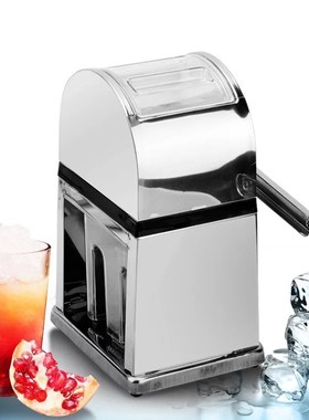 Stainless Steel Ice Crusher Mini Ice shavers Chopper Manual