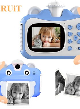 Children Camera Instant Print Camera For Kids 1080P HD Came