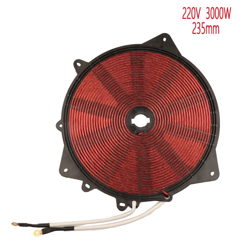 3000W 235mm Heat Coil, Copper Wire Induction Heating Panel ,