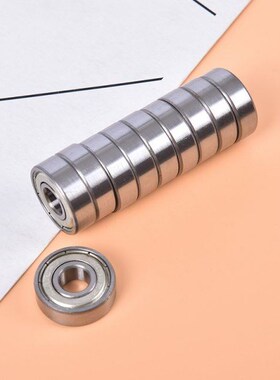 8 x 22 x 5 mm Stainless Steel Skate Skateboard Wheels Silver