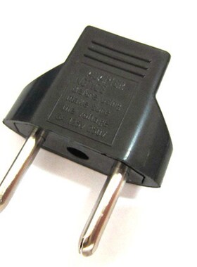 Binmer US to EU Travel AC Power Socket Plug Adapter Adapter