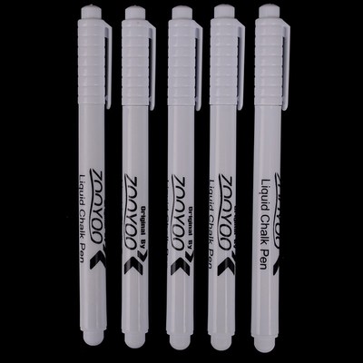 3Pcs White Liquid Chalk Pen Marker Chalkboard Blackboard Liq