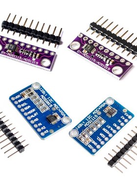 16 Bit I2C ADS1115 ADS1015 Module ADC 4 channel with Pro Gai