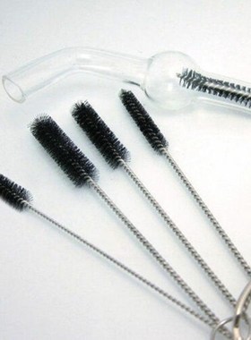 5pcs Pipe Tube cleaning Brush Wire Nylon Flexibl fine long B